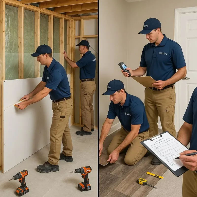 Repairs and Reconstruction process in Oceana County, MI
