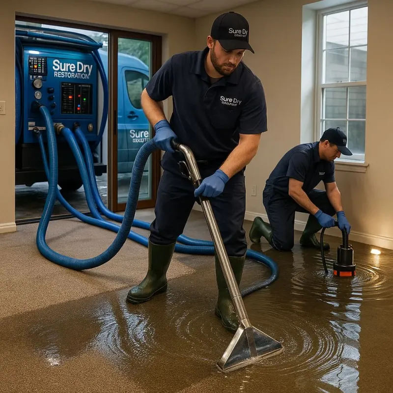 Water Extraction and Removal process in Oceana County, MI